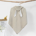 Serviette de bain bébé Pure Cotton Double couche Baignoire à capuche Gauze
