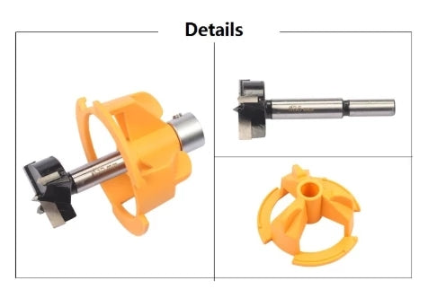 35 MM Guide de style de la coupe pour forer Bit Conseil Bit Boring Perceuse de trou de forage Guide de forage pour