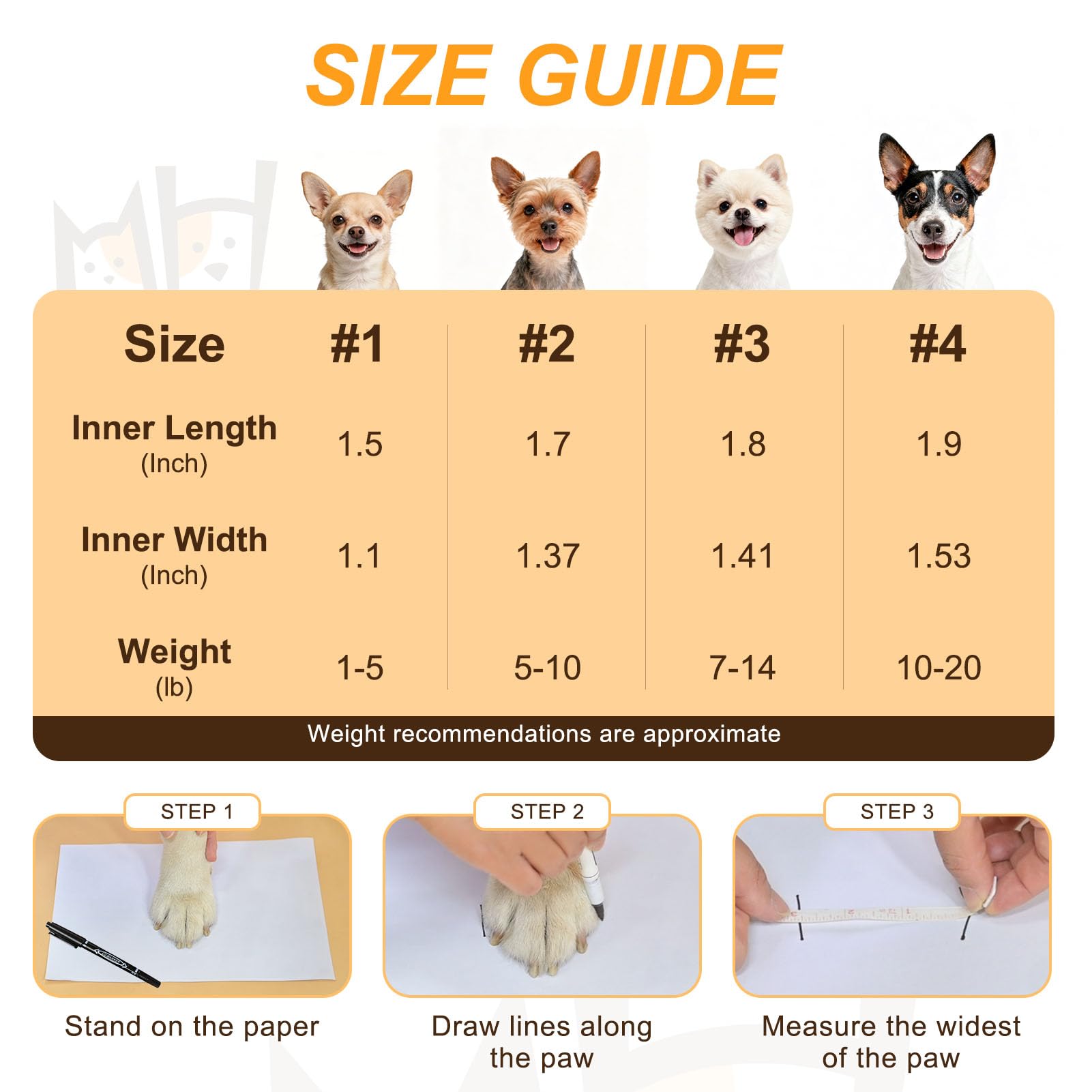 Chaussures pour chiens