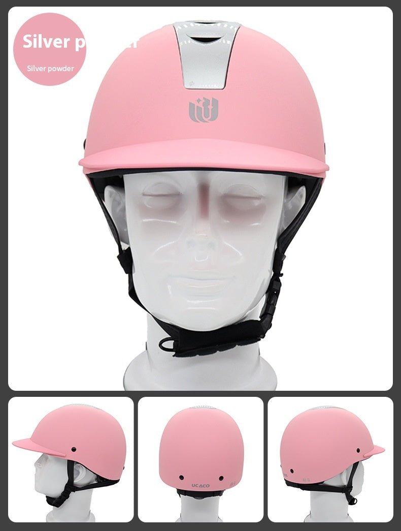 Casque équestre cheval Chapeau d'équitation Summer Super Light
