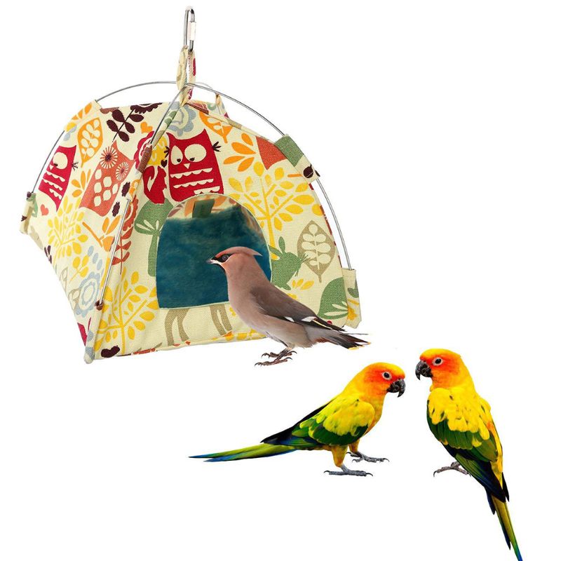 Toile suspendue Tente de perroquet Cage Pet Universal Bird Tente Hammock Petit nid d'animaux