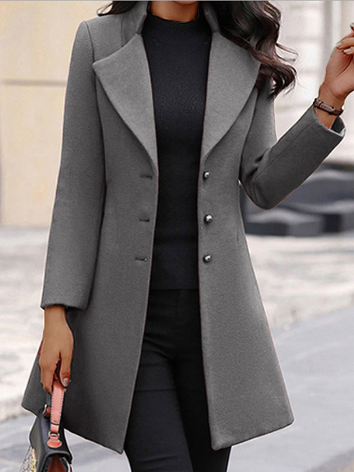 Arrivée Manteau de laine pour femme