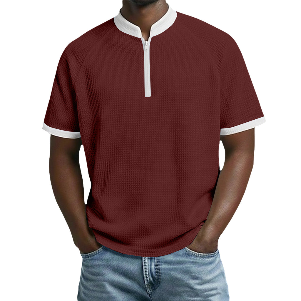 T-shirt Polo manches courtes à manches courtes pour hommes