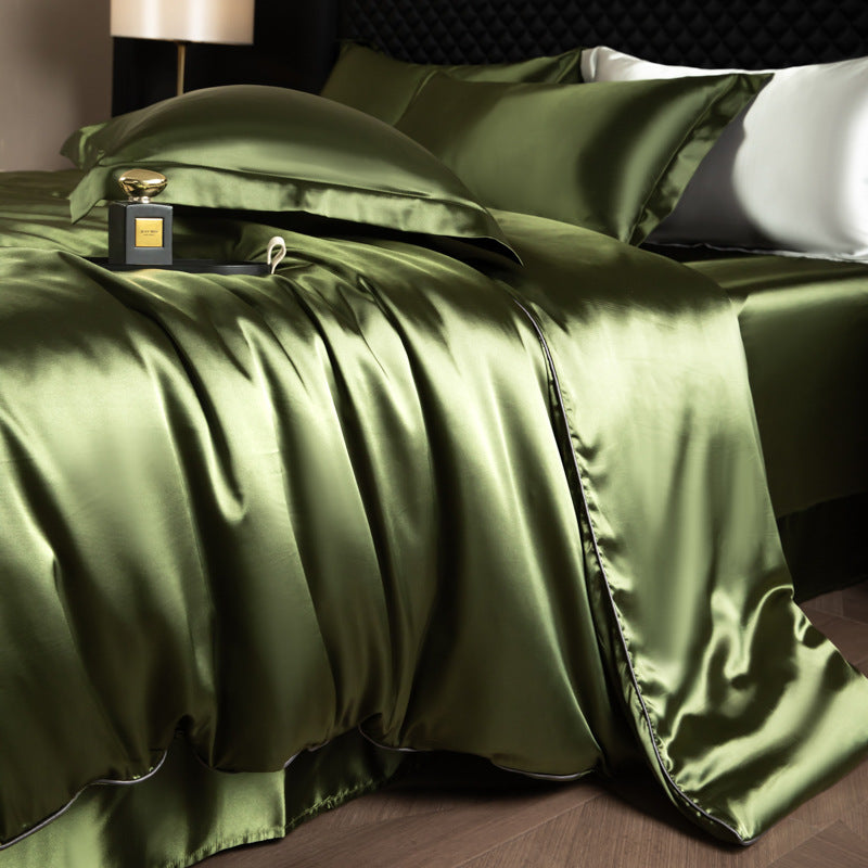 Luxury Real Double Side Silk Naked-Sleep Couverture de couettes
