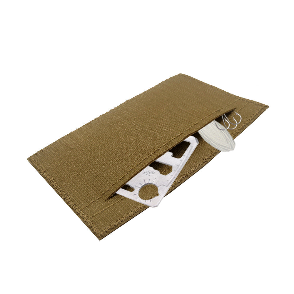 Insigne d'épaule Velcro en tissu brodé