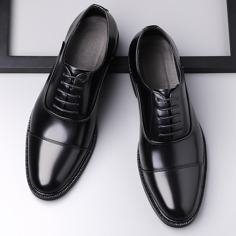 Robe d'affaires Oxford Design à trois yeux Chaussures en cuir de style britannique