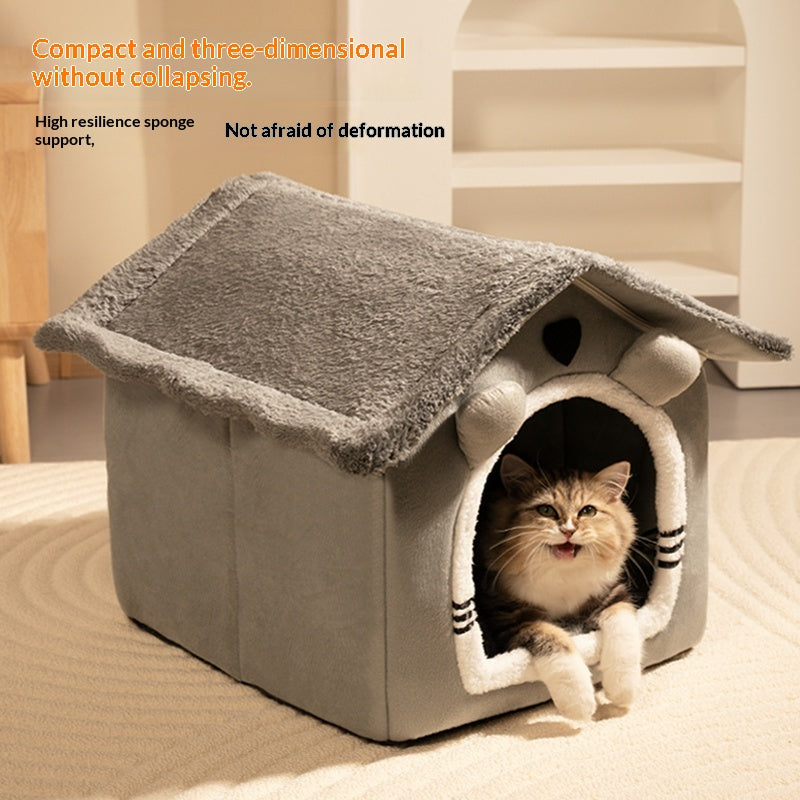 Lit Cat en forme de maison