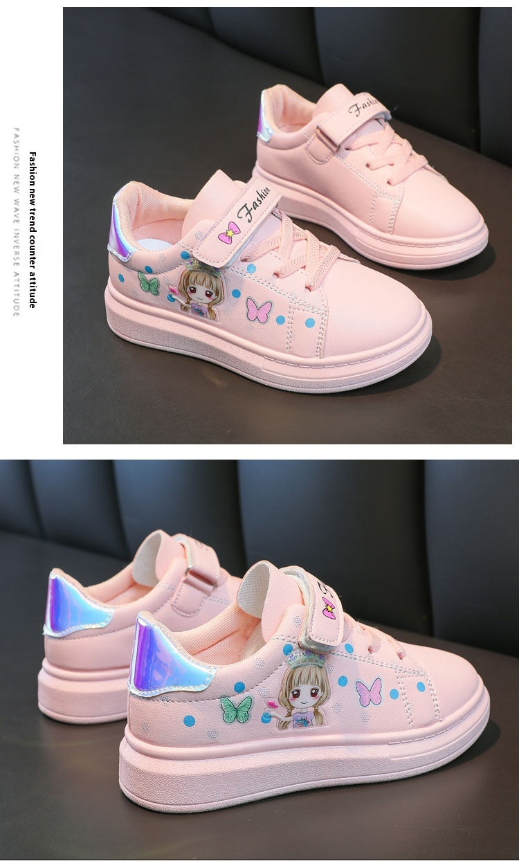 Chaussures Casual Blanc Breathable Sport pour Enfants