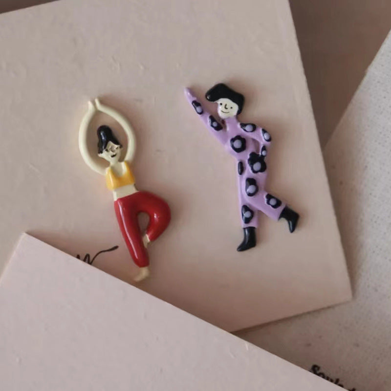 Illustration de l'oreille originale Studs boucle d'oreille