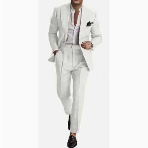 Ensemble de costumes de salle à manger pour homme Slim-Fit