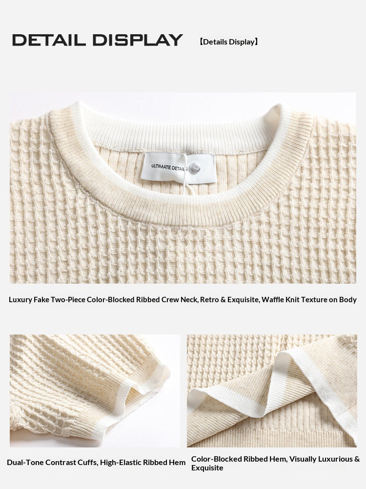 T-shirt en soie tricotée à manches courtes en vieux style d'argent pour hommes