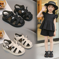 Été Style coréen orteil fermé filles Sandales Mode Casual chaussures étudiantes en gros