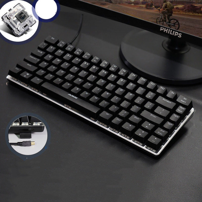 Heijue AK33 Gaming Computer Notebook Clavier mécanique