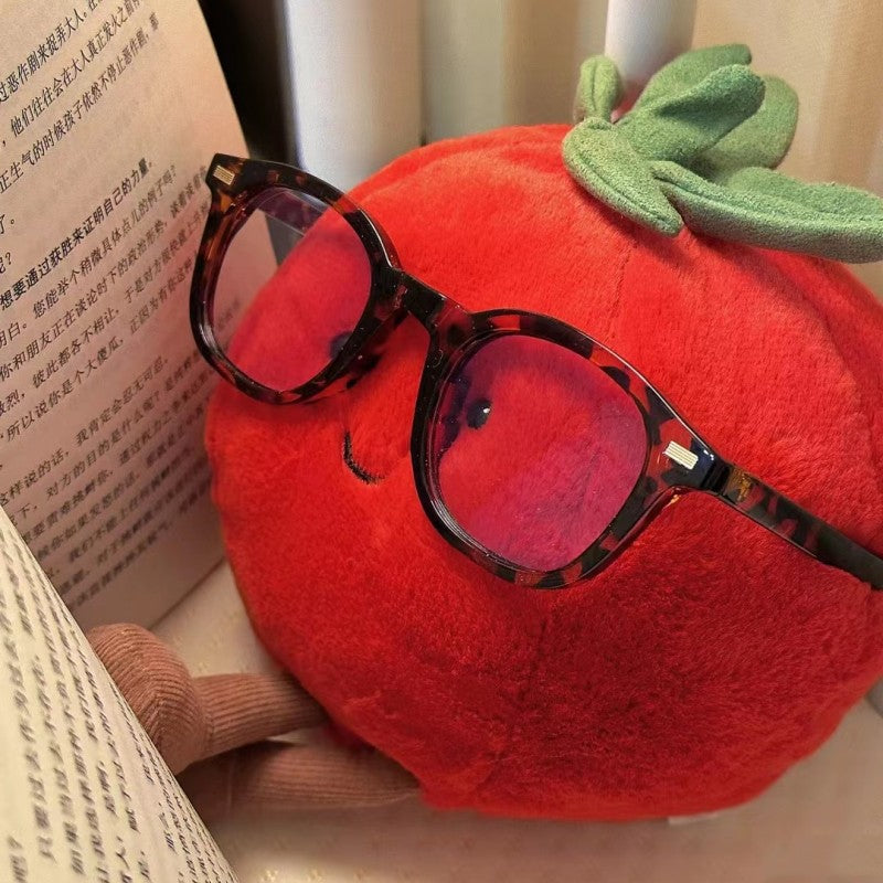 Oreiller en peluche de tomates et de fruits