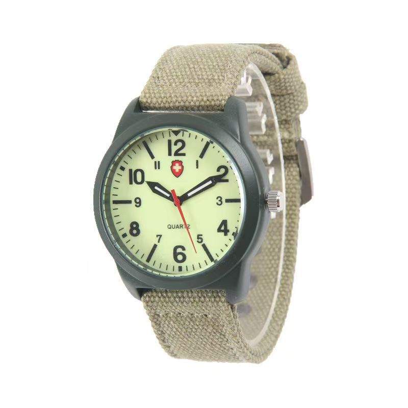 Simple Sport Style Men's Nylon Woven Watch