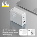 Chargeur Nitride Gallium 65W GaN Multiport
