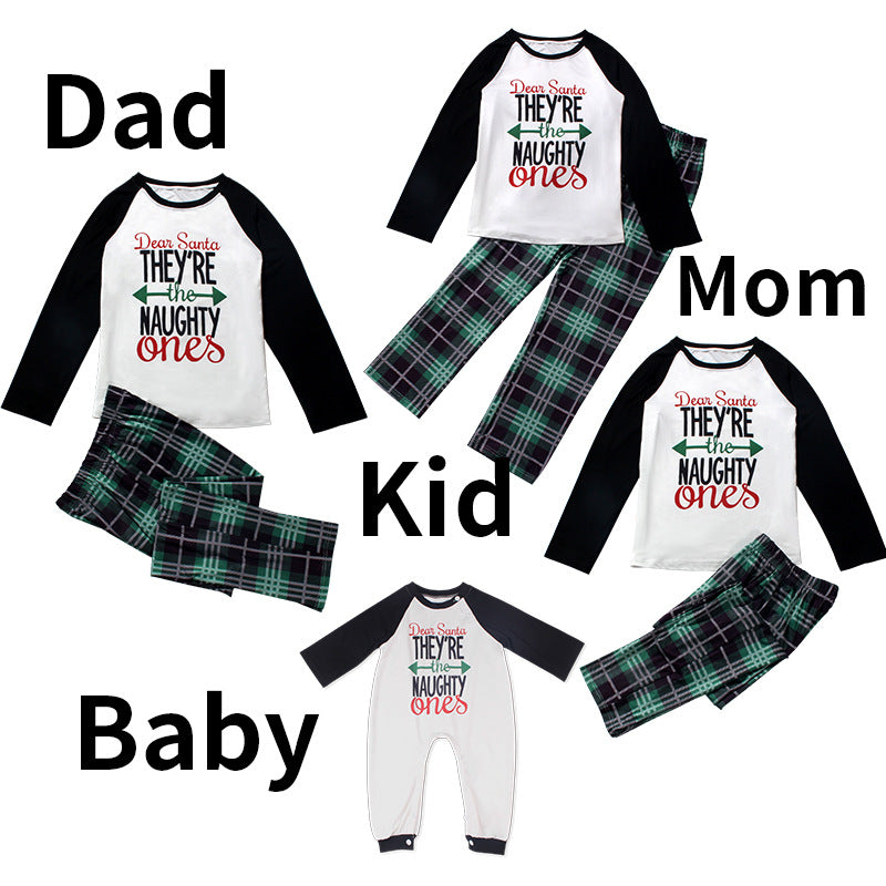 European and American Long Sleeve Fashionable Casual Parent-child Suit
