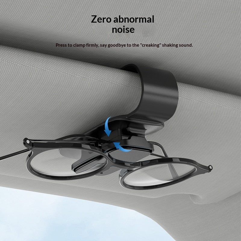 Lunettes de soleil de voiture Clip Sun Support de rangement