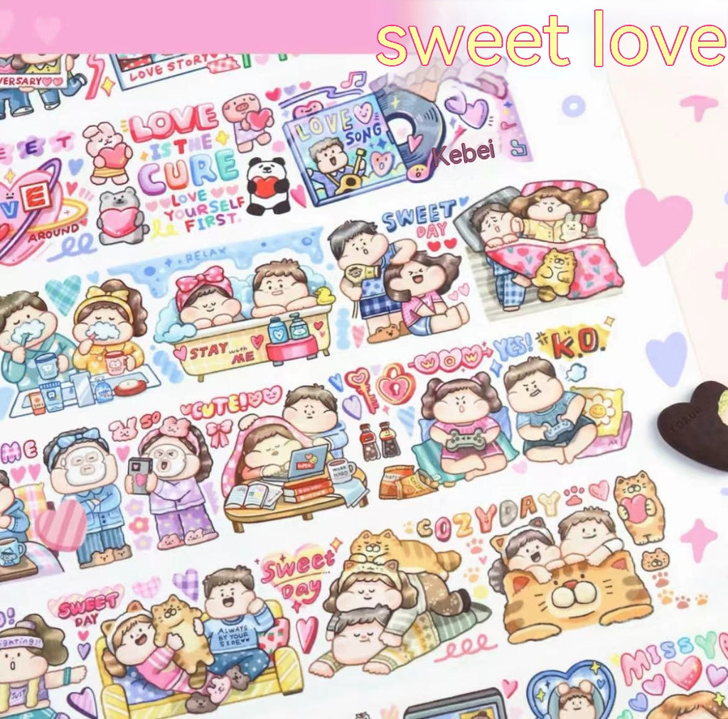 Bande hémorroïde Emballages Stickers Cartoon Cute Caractère