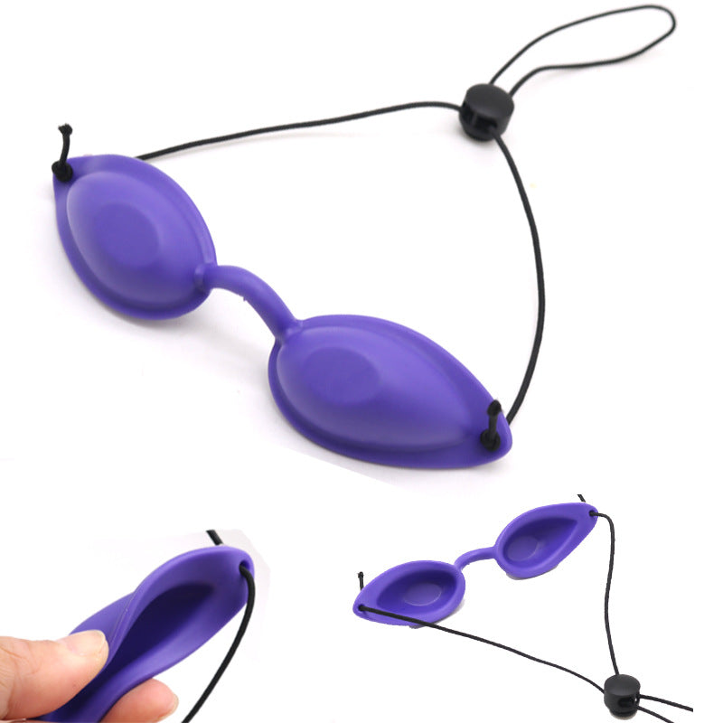 Masque de protection pour les yeux en silicone épais