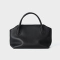 Sac à main en cuir véritable de luxe léger d'été avec une poignée courte fabriquée à partir de la vache à grains supérieurs