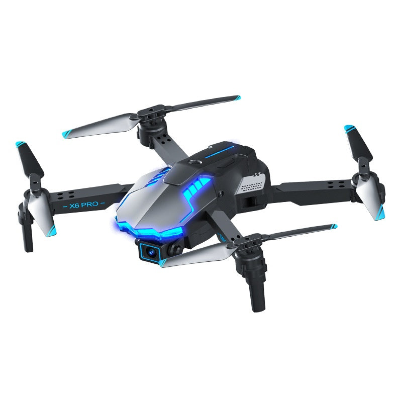 X6 Aérien 4k double caméra Évitement d'obstacle et de télécommande Aircraft Toy