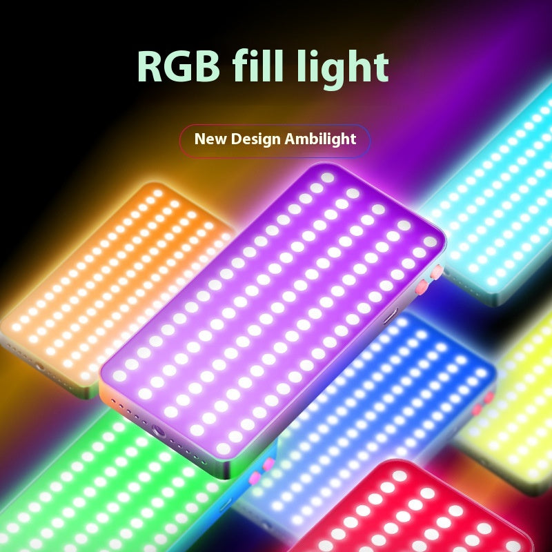 RGB Full Color Pocket LED Photographie Portable Mini Light Effect Light Painting Camera Lig