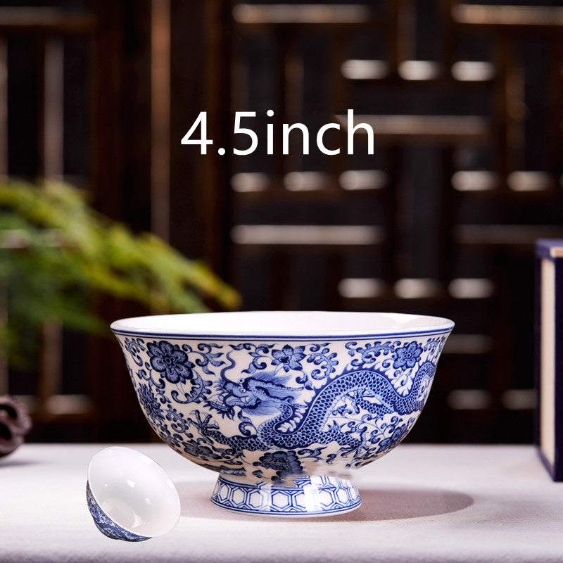 Bols de nouilles domestiques Os de céramique Chine pour manger