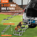 Escalier pour chiens pour voitures Étapes de pliage pour chiens jusqu'à 150 Lbs