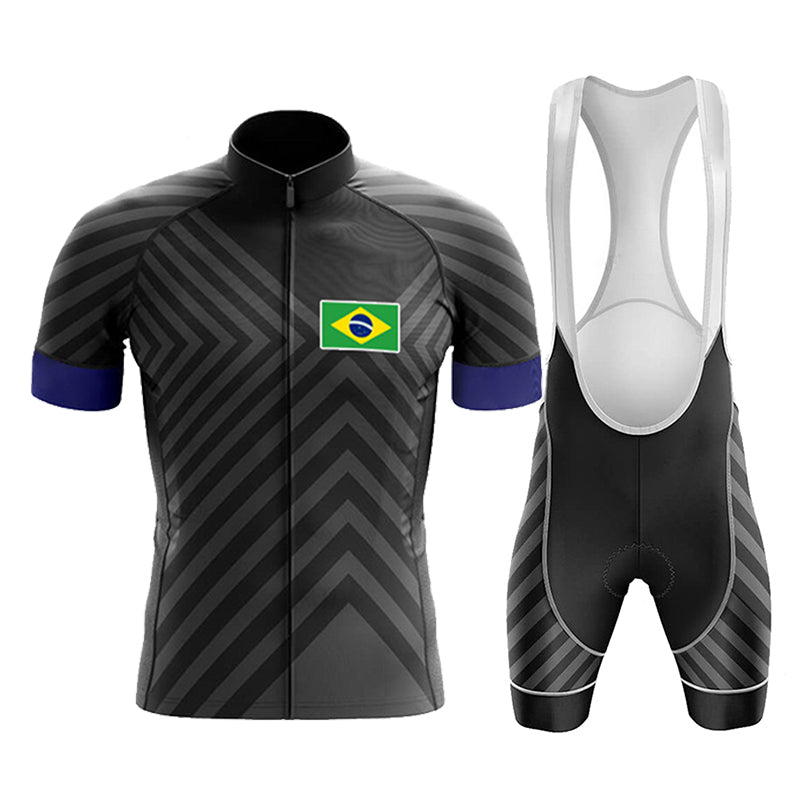 Été Brésil Team Cycling Jersey Men's Tracksuit