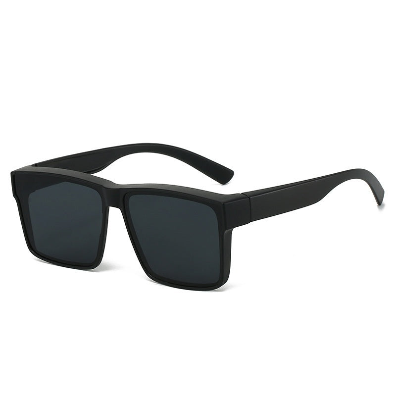 Lunettes de soleil de protection UV élégantes compatibles avec les verres de prescription et le vis de nuit