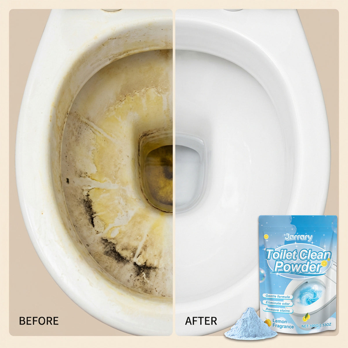 Poudre de nettoyage des toilettes 1 0 0g1