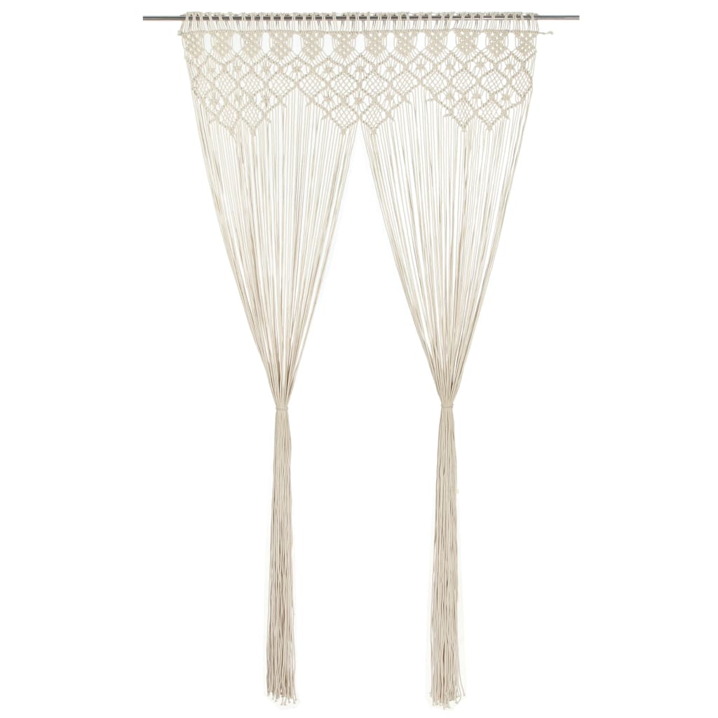 Macrame Rideau coton