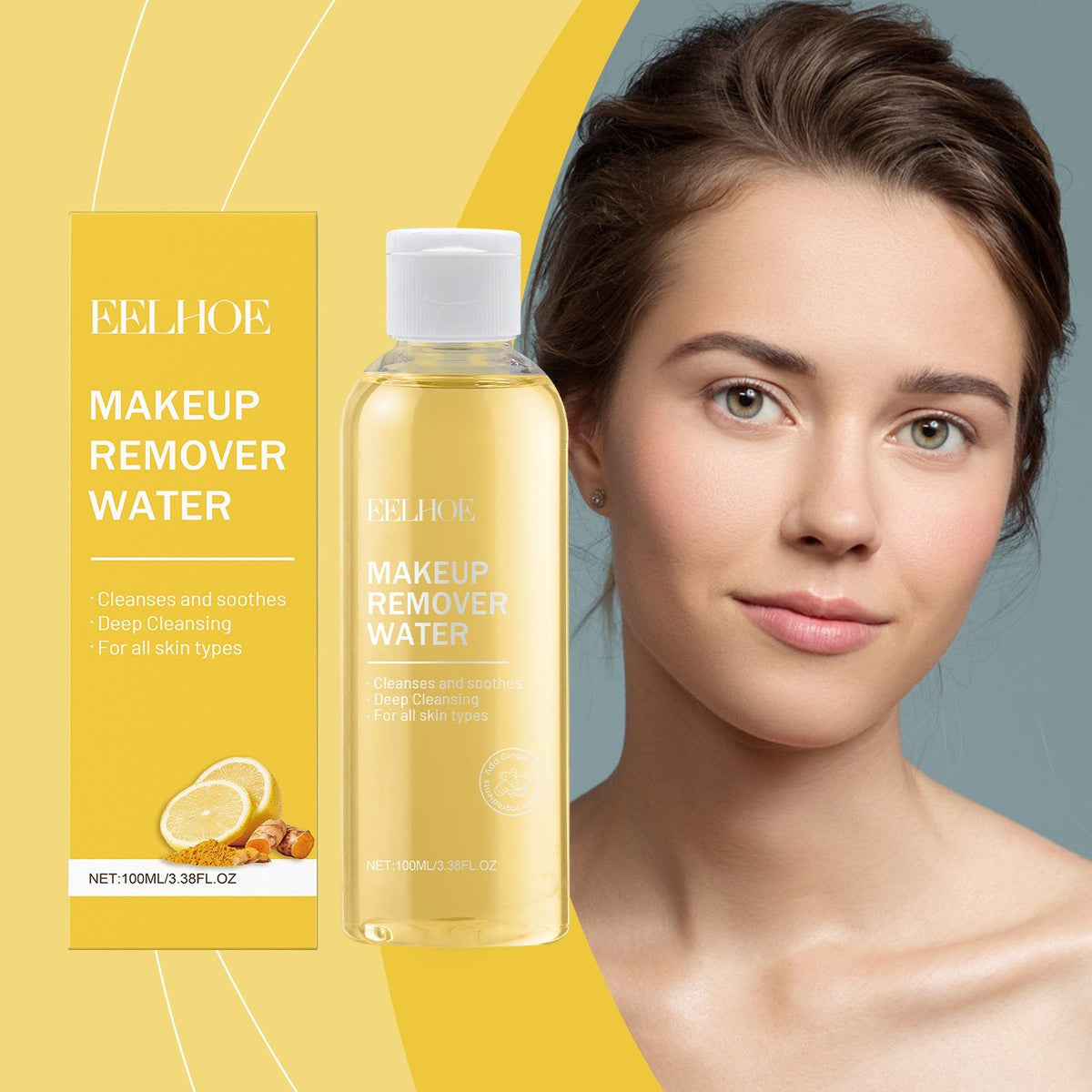 EELHOE Ginger Démaquillant de citron eau