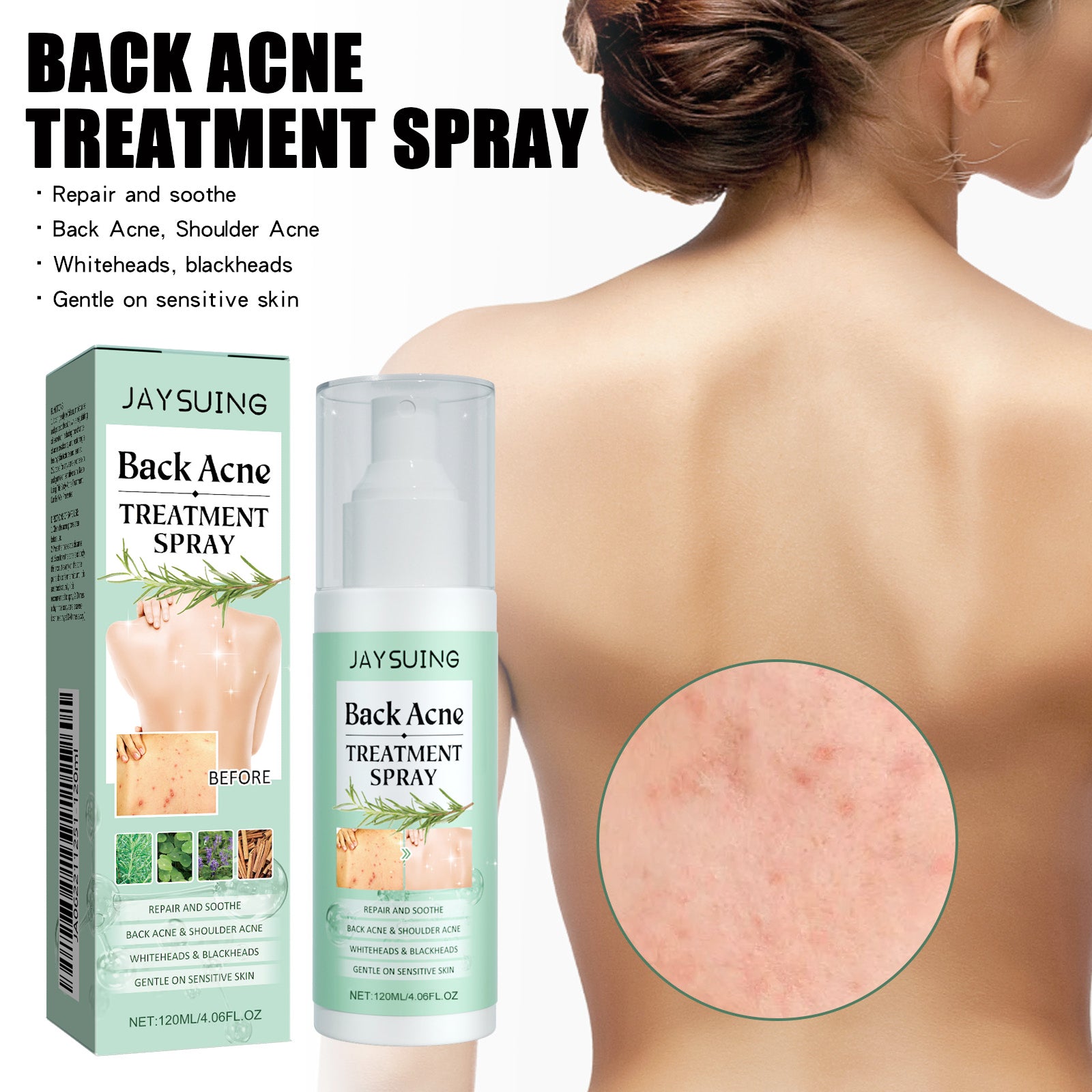 Spray nettoyant arrière 120ml 1 boîte