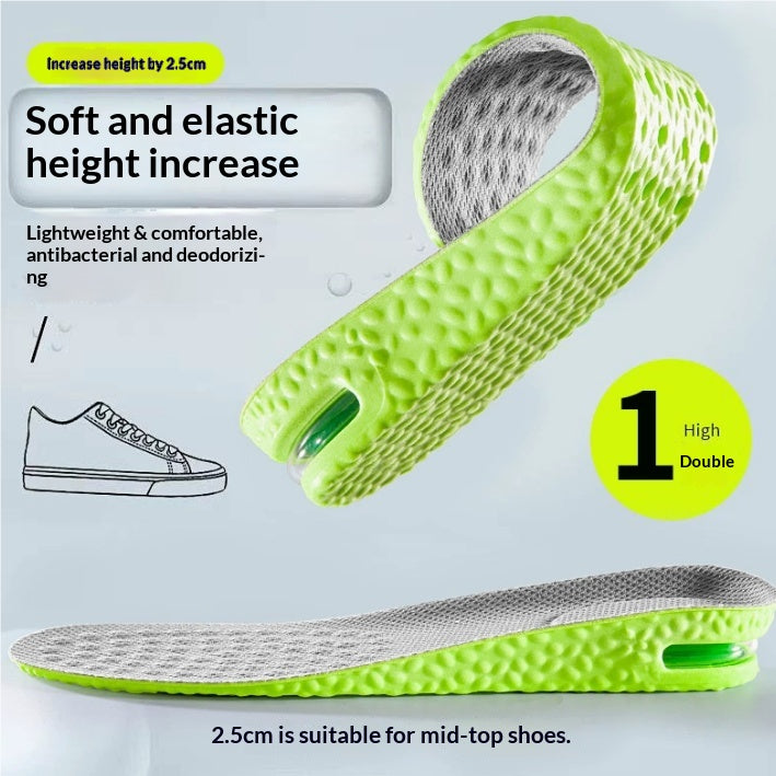 Semelles intérieure en augmentation de hauteur Soft Bouncy amortisseur et confortable