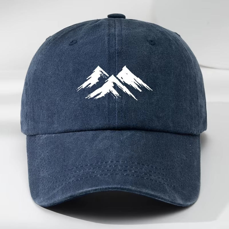 Imprimé Vintage Lavé Homme Lavé Casquette Casual