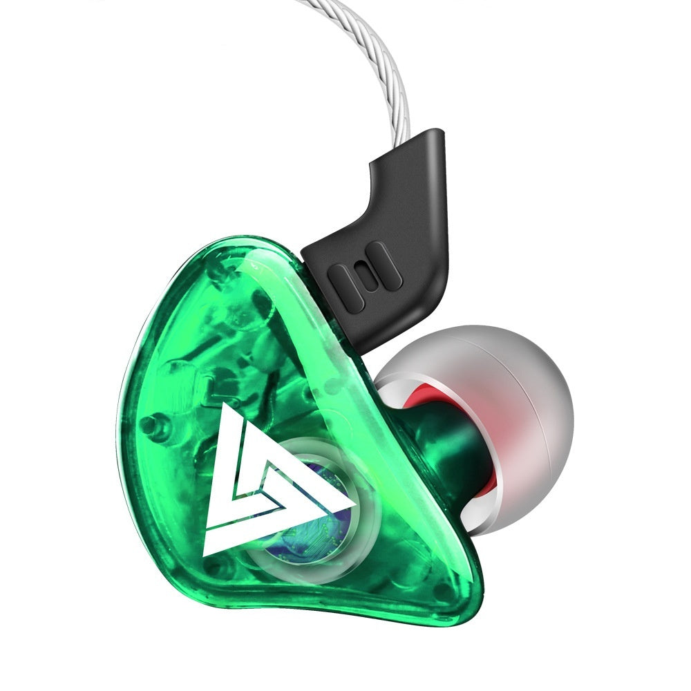 Casques de musique de téléphone à base lourde transparent