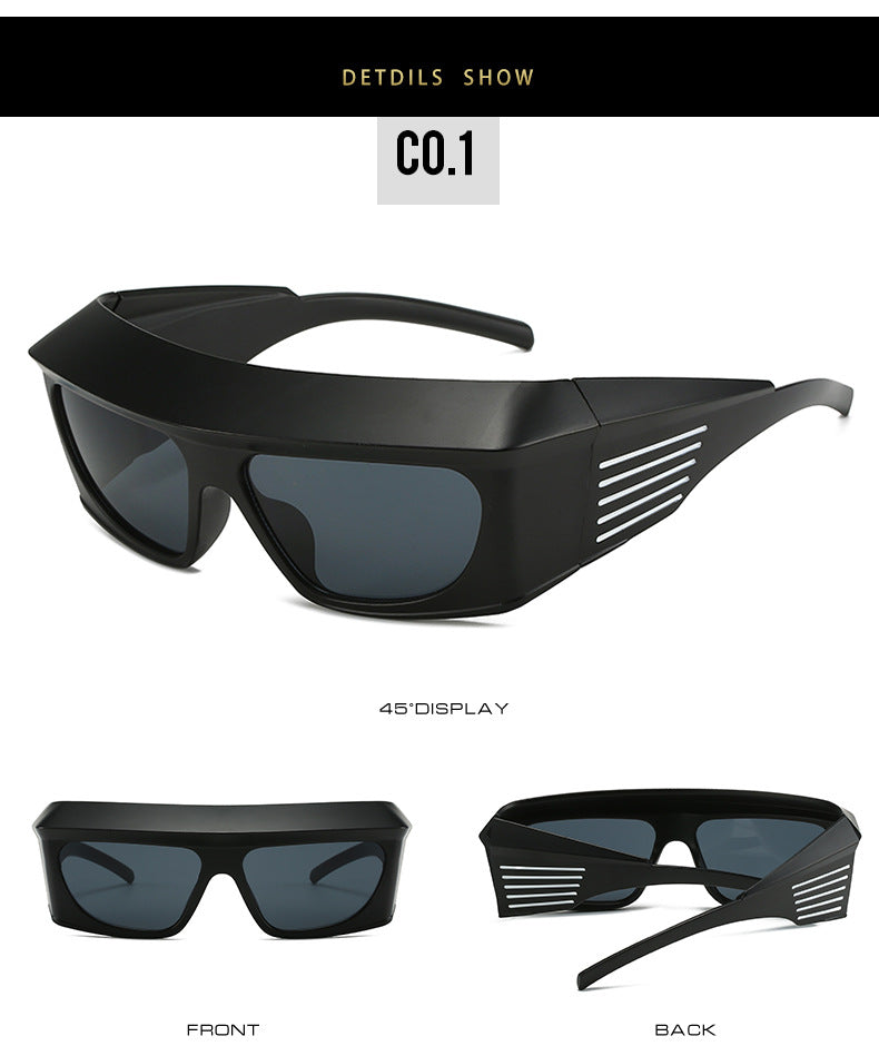 Lunettes de soleil Y2g Fashion Large Rim