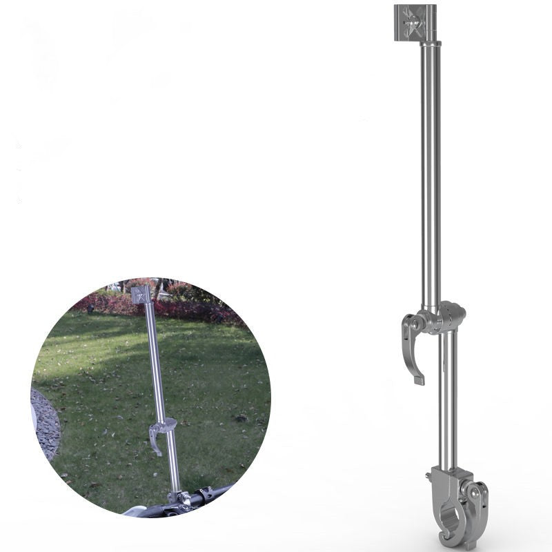 Parapluie de support de tuyau en acier inoxydable épais