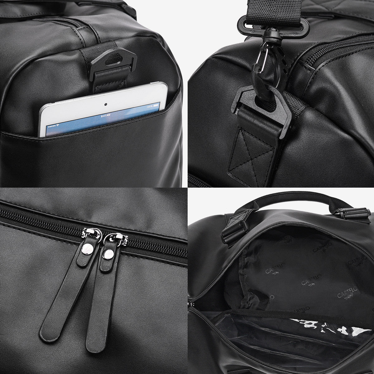 Sac de fitness Chaomen Grande capacité Sac de voyage à courte distance