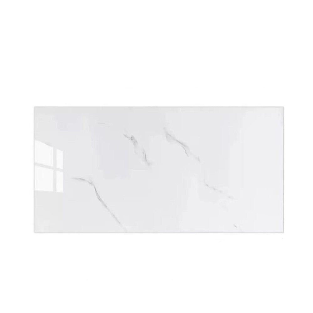 12X Tuiles de marbre en PVC Sticker mural auto-adhésif bâton cuisine décoration de salle de bains