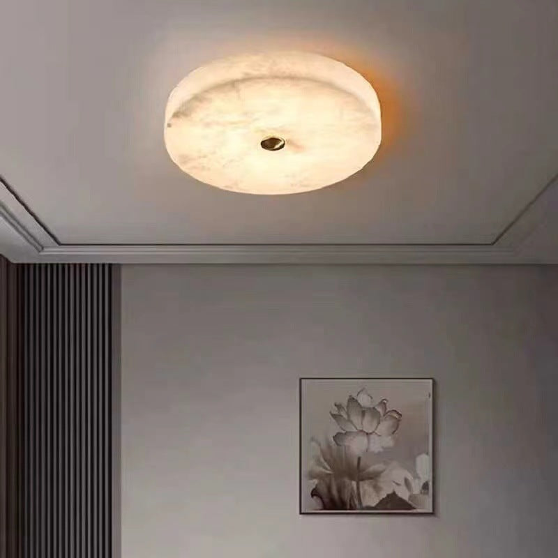 Lampe de plafond ronde de style simple pour les chambres à coucher