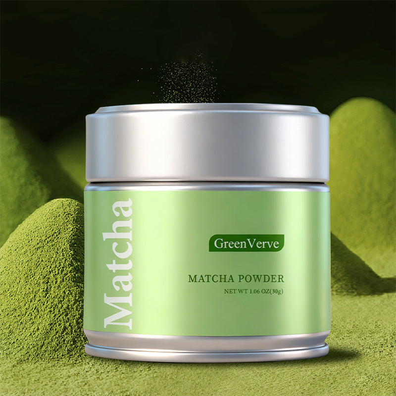 Latte de cuisson de crème de boisson instantanée Isuzu Matcha poudre dans une boîte