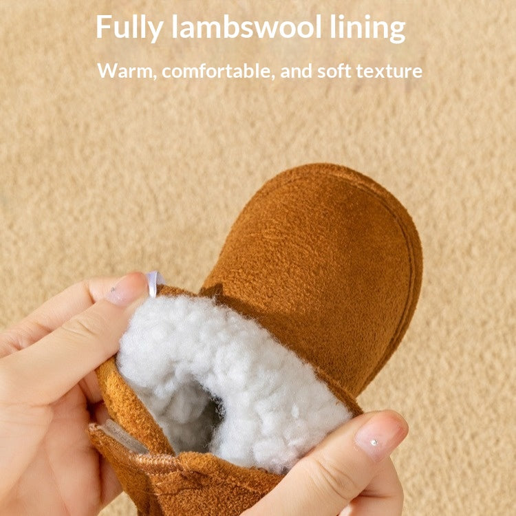 AutumnHiver Fleece-lined Chaussure chaude avec des semelles douces