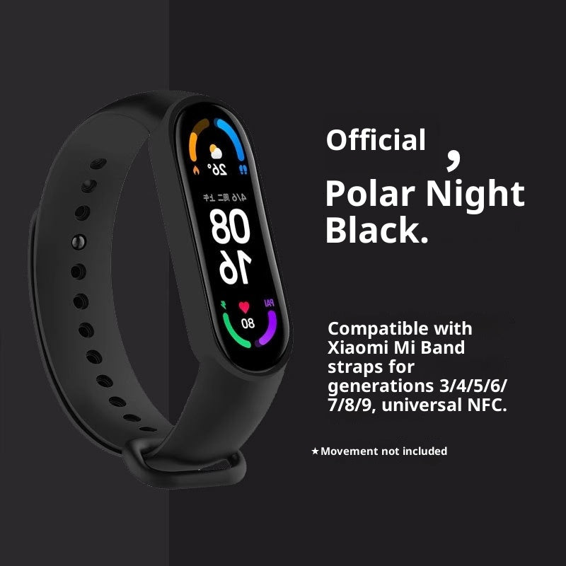 Applicable à Band 8 Bracelet TPU Split Wristband Smart
