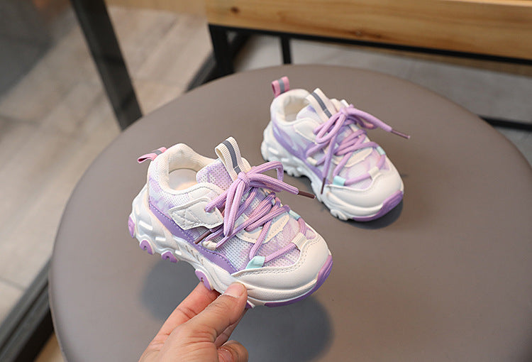 Enfants Papa Chaussures Mesh Casual Courir