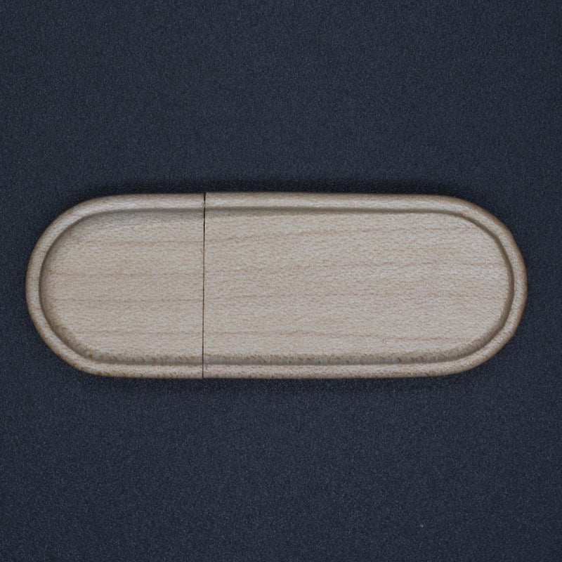 Fabricants de cadeaux publicitaires d'affaires personnalisés U disque peut être imprimé logo en bois l
