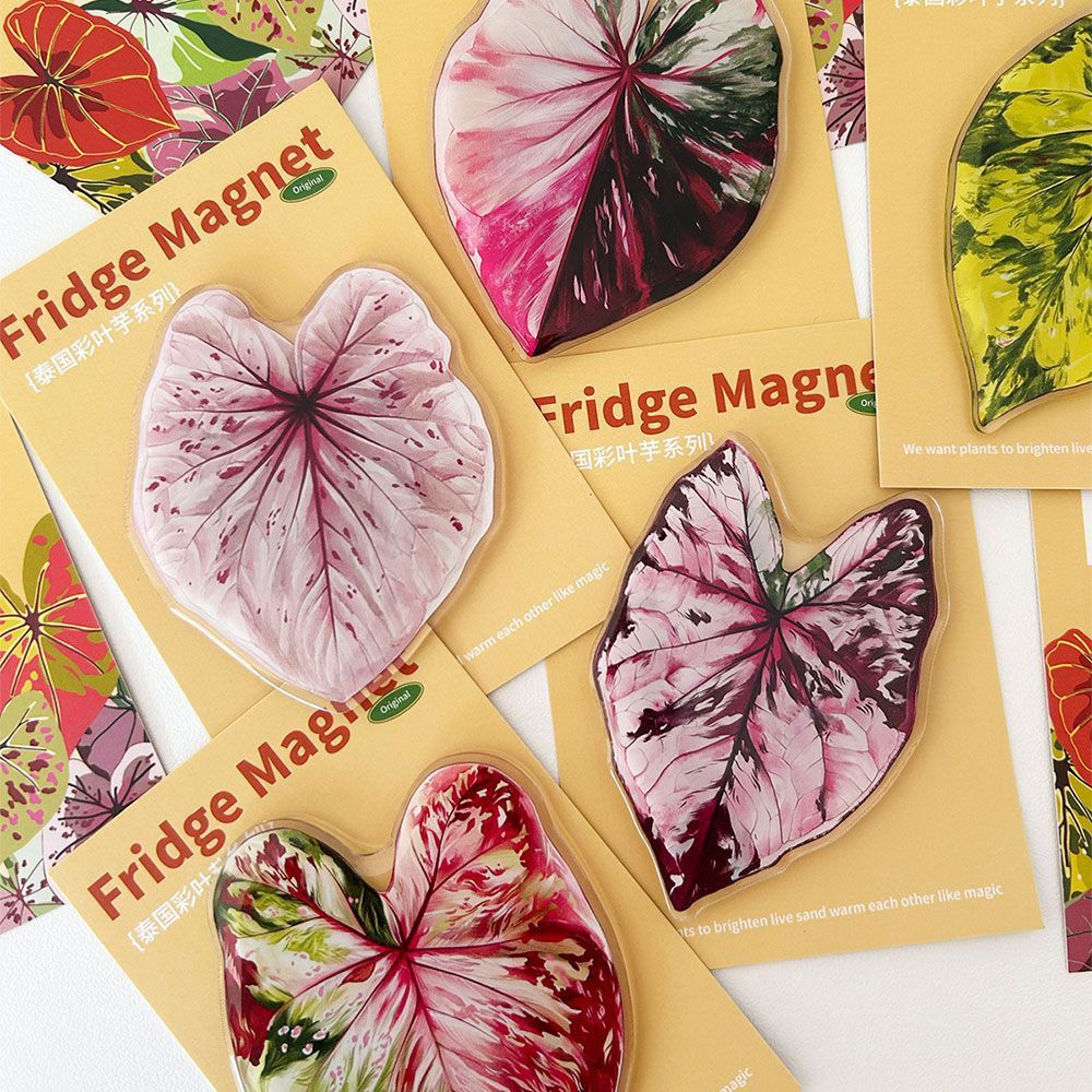 Magic plants tropical plants Creative Greenery Refrigerator Magnets