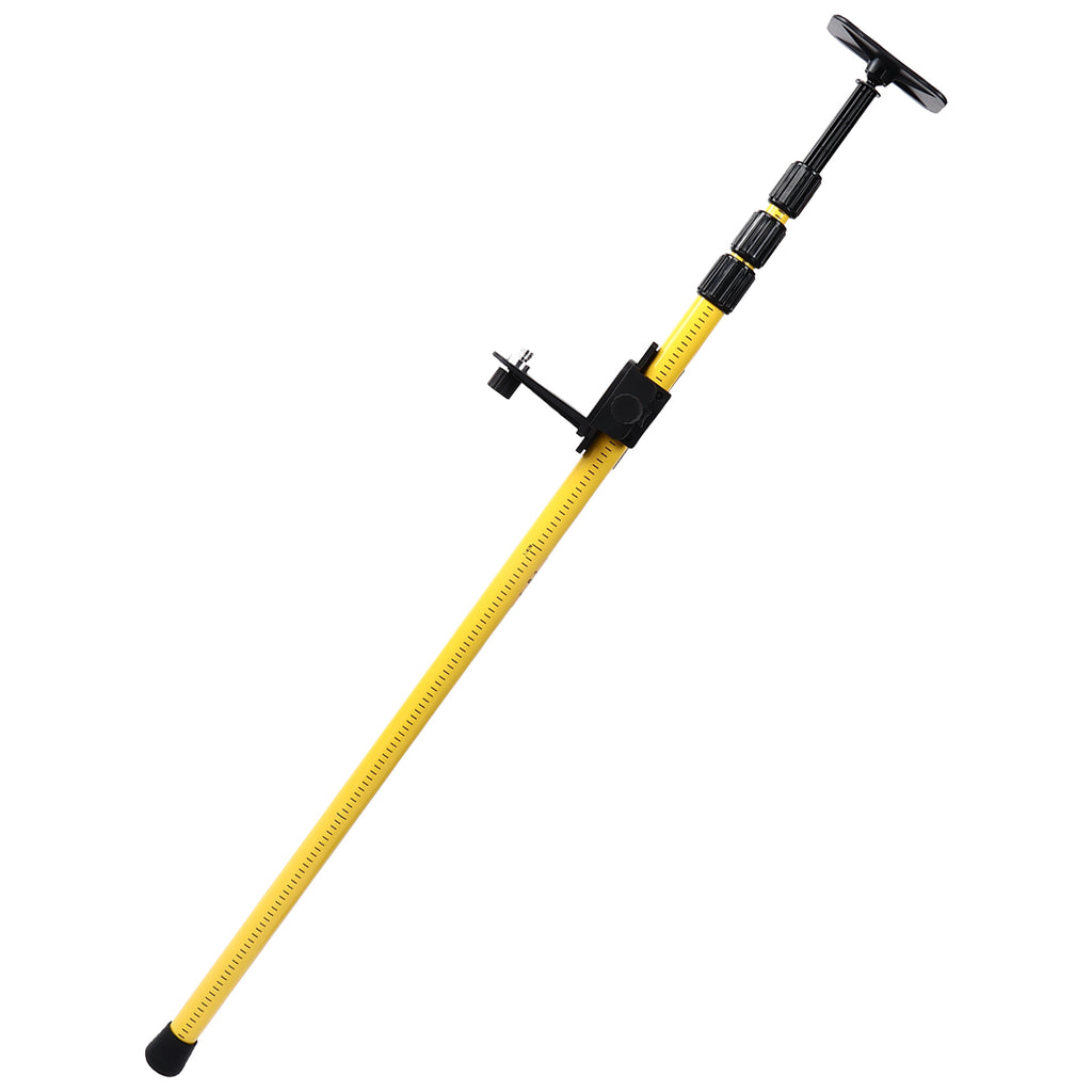 2.8 Mesure de nivellement laser Pole télescoping Pole de montage réglable pour Rotary et Line Las